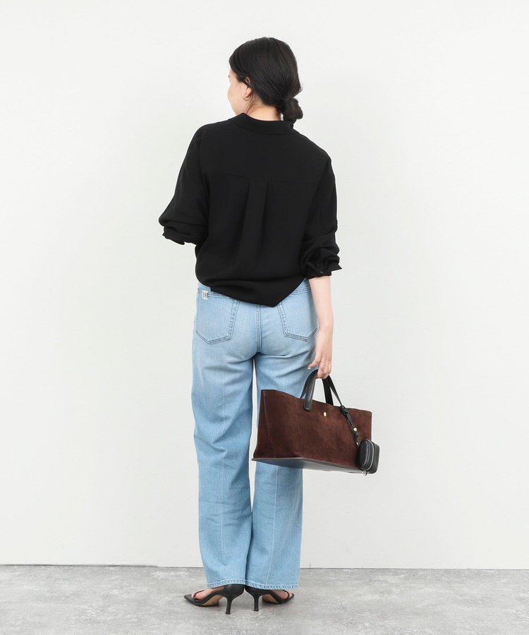 【一部WEB限定カラーアイテム】《セットアップ対応》ウォッシャブルツイルスキッパーシャツ