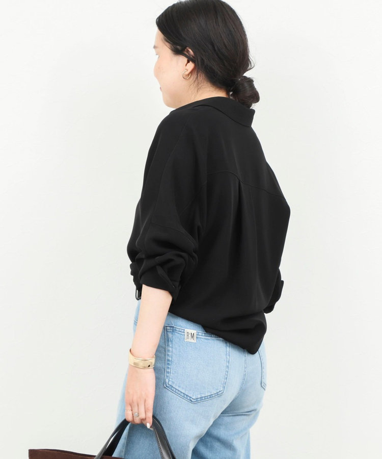 【一部WEB限定カラーアイテム】《セットアップ対応》ウォッシャブルツイルスキッパーシャツ