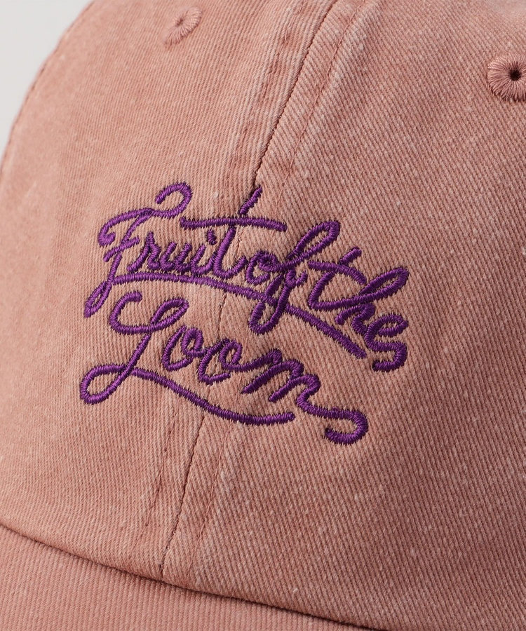 《別注》【FRUIT OF THE LOOM】FTLロゴピグメントキャップ