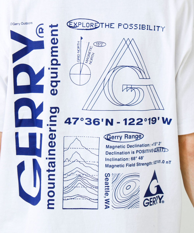 ［WEB限定 SPECIAL SALE！］【GERRY/ジェリー】7.5oz Heavy Jersey S/S Graphic Tee