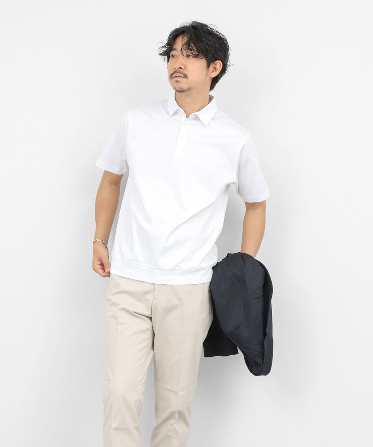 《ビジカジ対応》シルケットスムース ドレスポロシャツ / ビズポロ 26SS