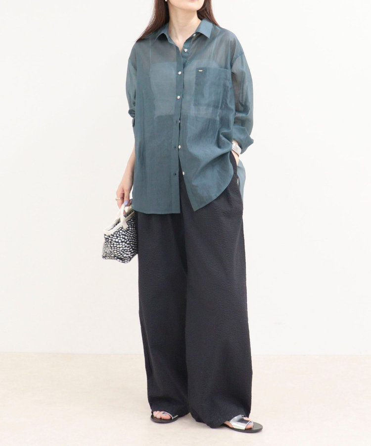 ［WEB限定 SPECIAL SALE！］シアーシャツ
