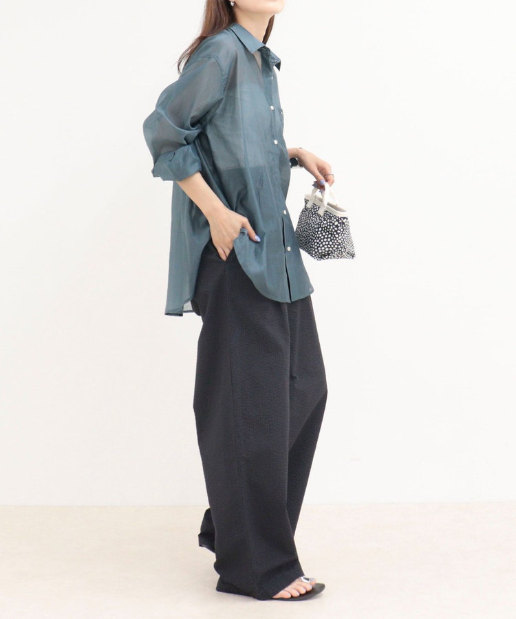 ［WEB限定 SPECIAL SALE！］シアーシャツ