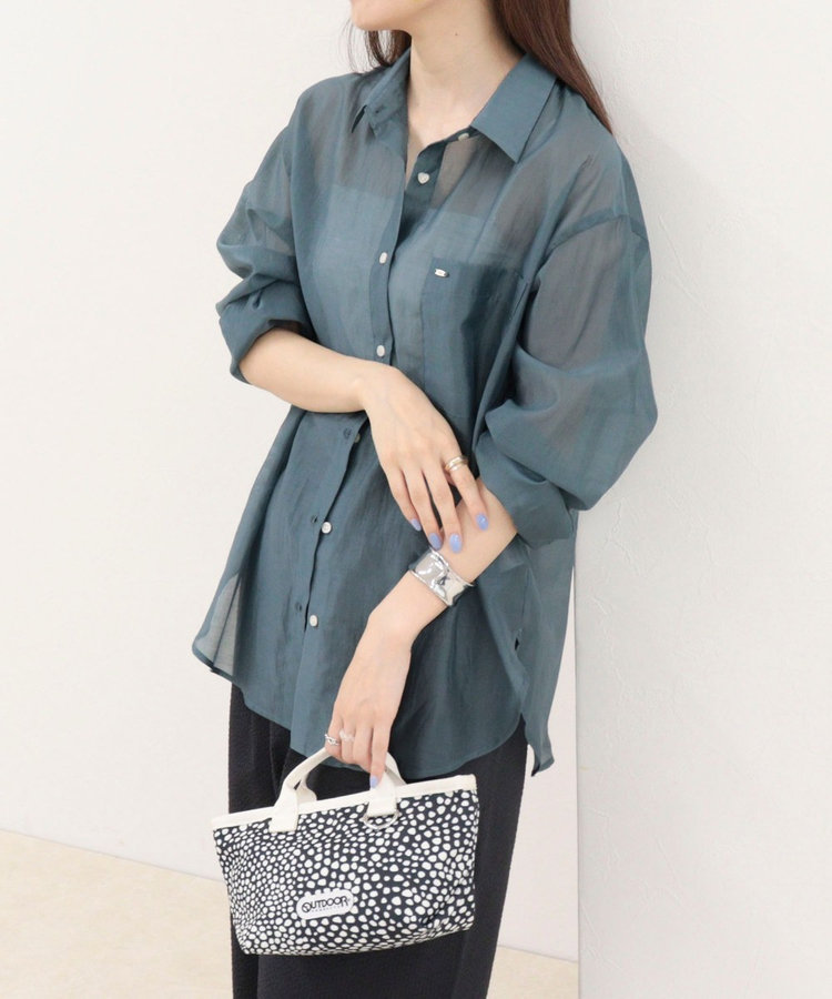 ［WEB限定 SPECIAL SALE！］シアーシャツ
