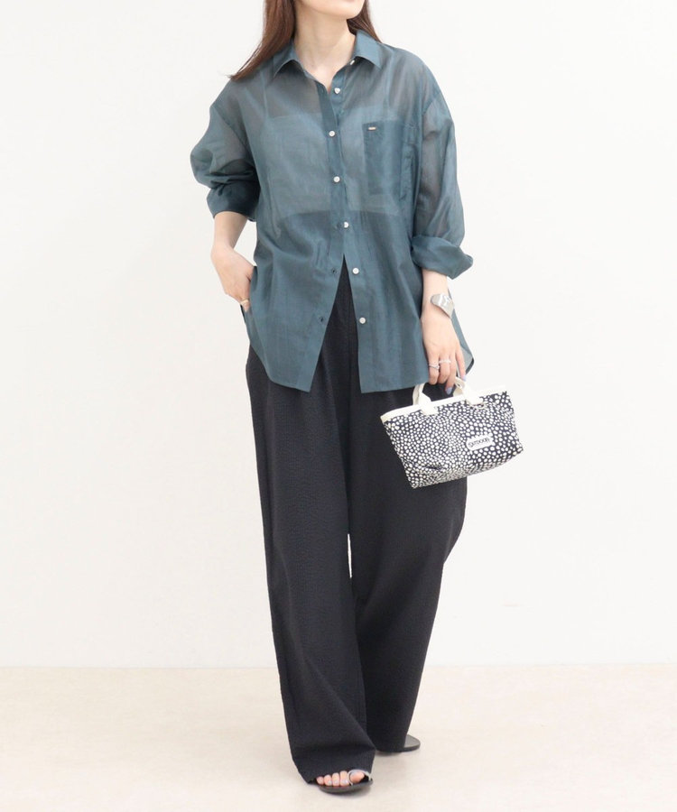 ［WEB限定 SPECIAL SALE！］シアーシャツ
