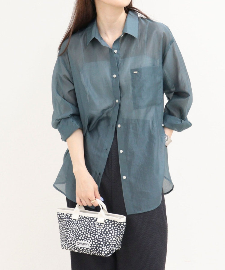 ［WEB限定 SPECIAL SALE！］シアーシャツ