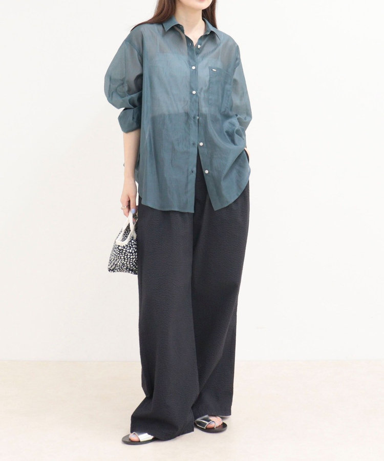 ［WEB限定 SPECIAL SALE！］シアーシャツ
