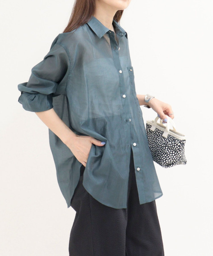 ［WEB限定 SPECIAL SALE！］シアーシャツ