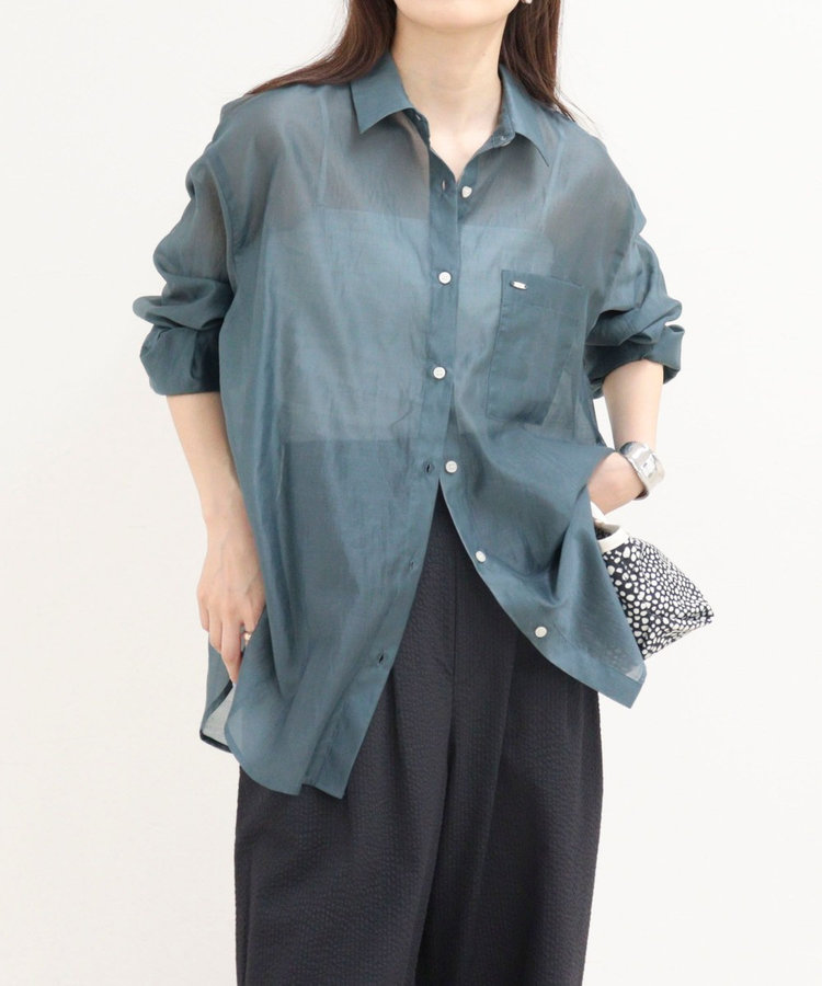 ［WEB限定 SPECIAL SALE！］シアーシャツ