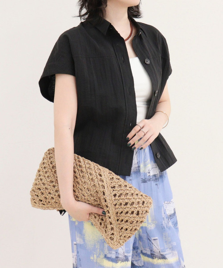 ［WEB限定 SPECIAL SALE！］シアーフォルムシャツジャケット