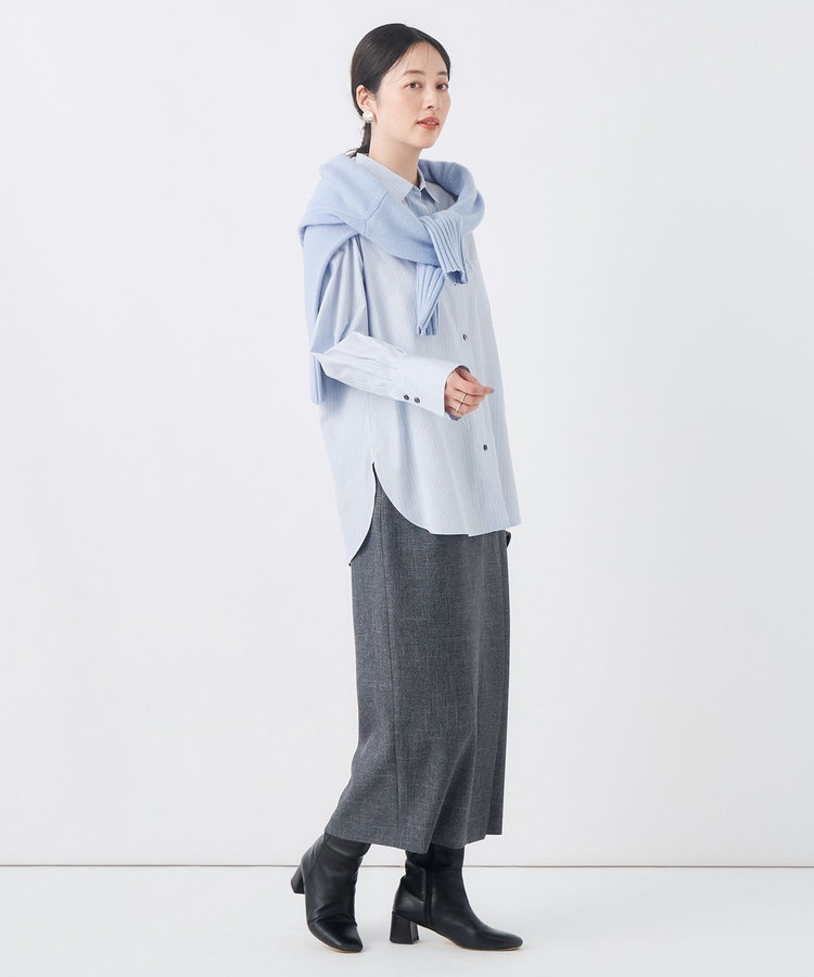 《セットアップ対応》シャークラップタイトスカート