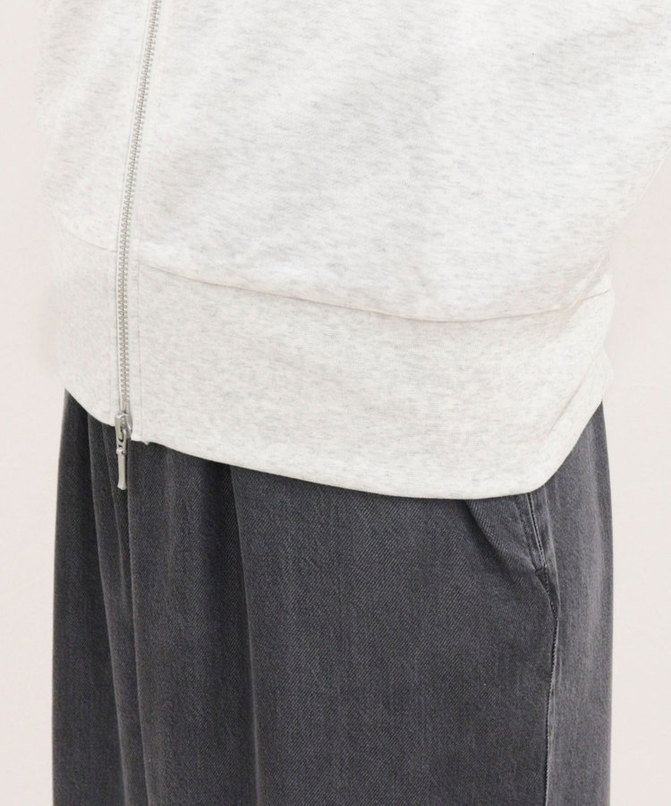 ［WEB限定 SPECIAL SALE！］ミニ裏毛前開きZIPプルオーバー