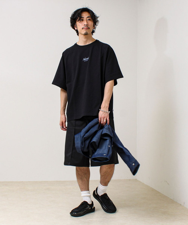 【NANGA×GLOSTER】別注2 Raglan Backprint Tee