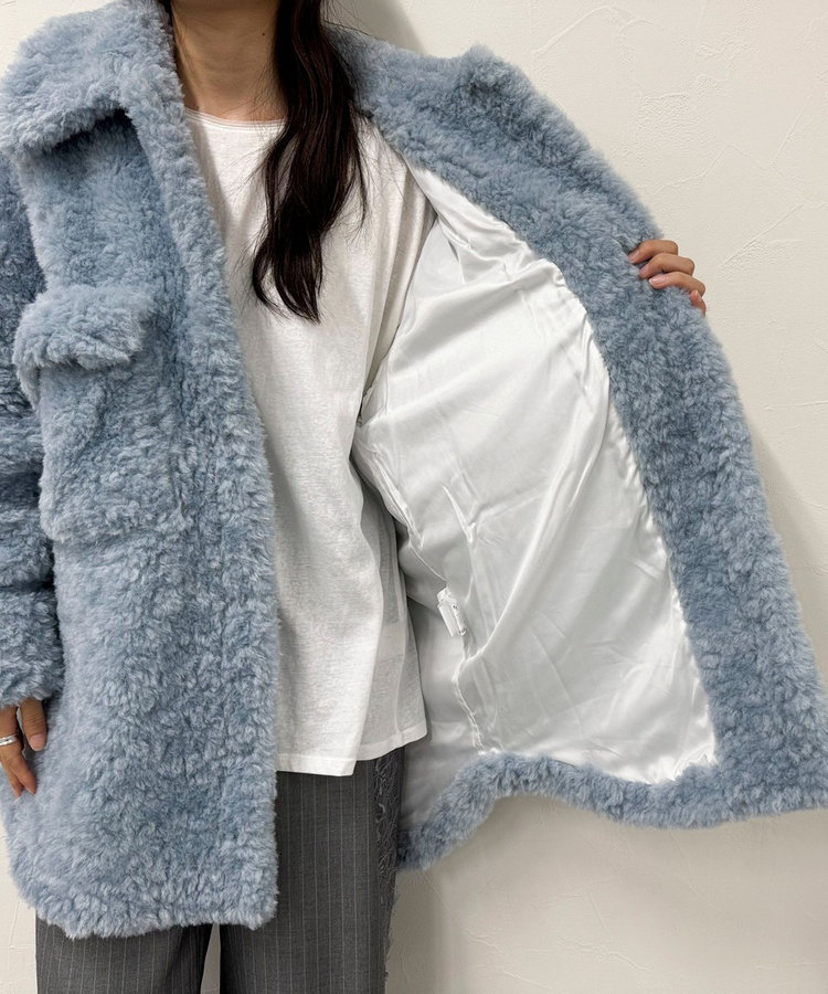 JAKKE ジャッキー DAME SHACKET COAT WEB限定】【JAKKE/ジャッキー】DAME SHACKET COAT（4-0335-6-28