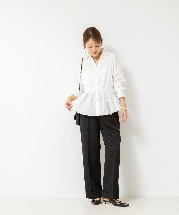 【WEB＆一部店舗限定カラー】ストレッチタフタスキッパータックシャツ