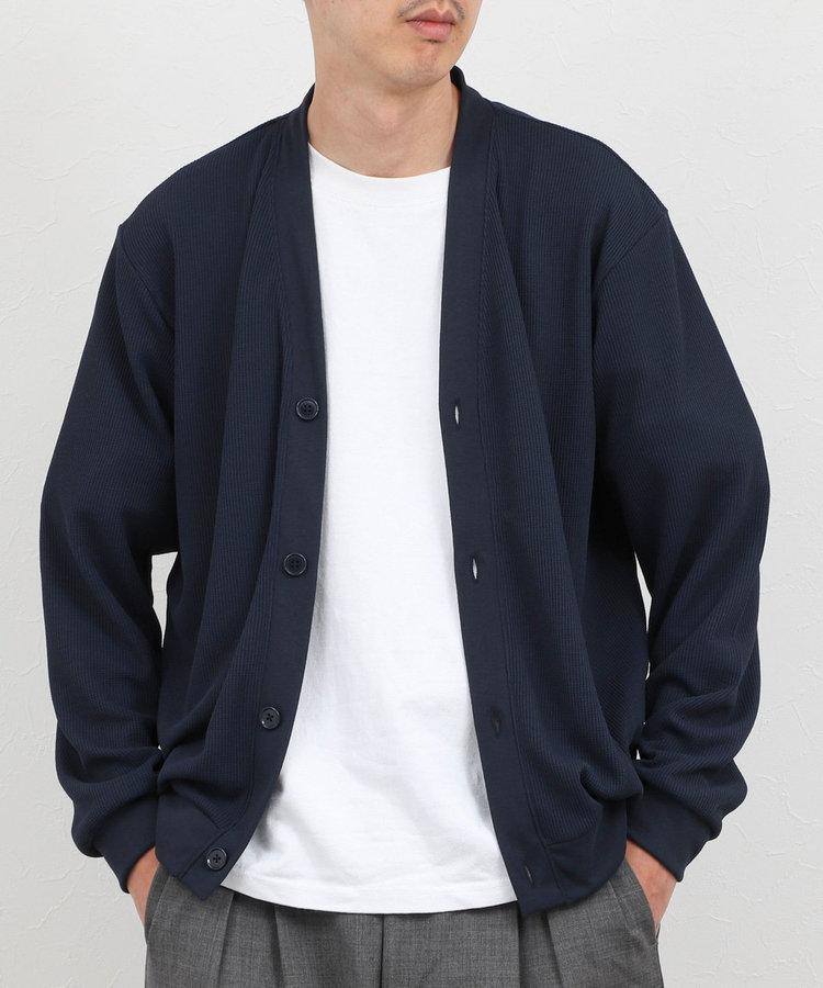 WEB限定 SPECIAL PRICE！］ワッフルカーディガン ウォッシャブル 26AW