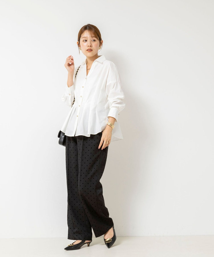 【WEB＆一部店舗限定カラー】ストレッチタフタスキッパータックシャツ