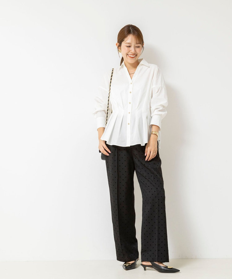 【WEB＆一部店舗限定カラー】ストレッチタフタスキッパータックシャツ