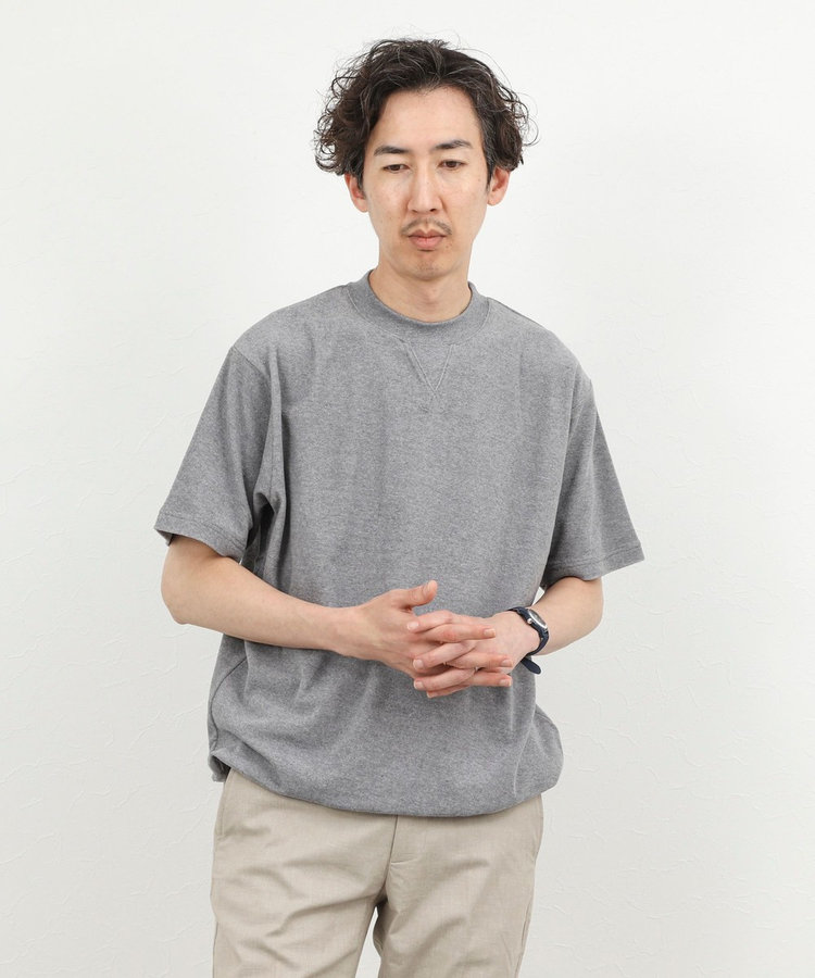 ［WEB限定 SPECIAL SALE！］《セットアップ対応》Vガゼット パイルTシャツ 26SS