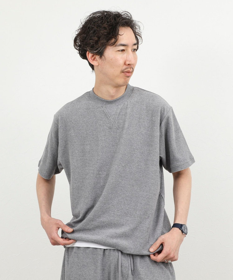 ［WEB限定 SPECIAL SALE！］《セットアップ対応》Vガゼット パイルTシャツ 26SS