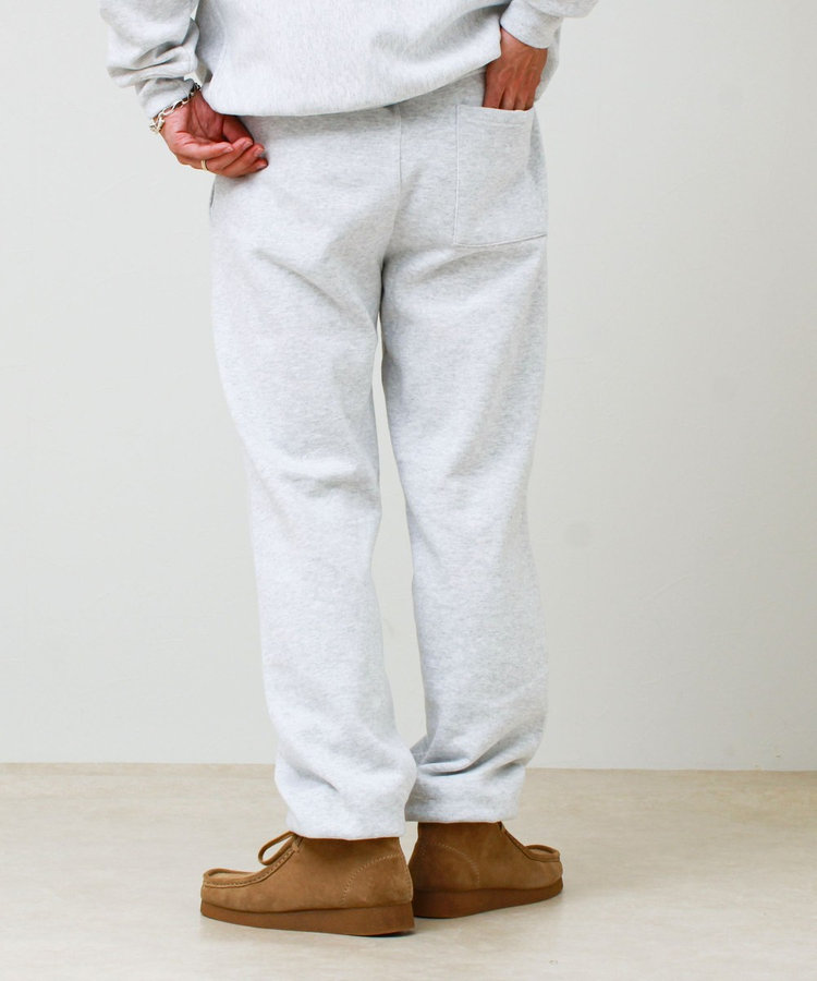 【THE DAYS/ザ デイ】HIGE SWEAT PANTS 髭文字刺繍 スウェットパンツ 裏起毛