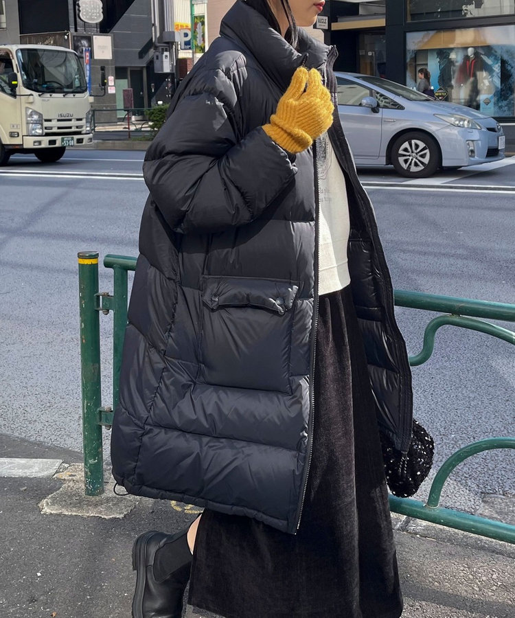 TAION×fredy emue】PACKABLE 別注ボリュームダウンコート（4