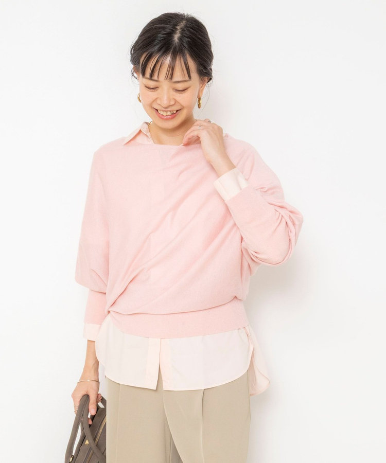 【BECシリーズ】【一部WEB限定カラーアイテム】ドレープドルマンプルオーバー