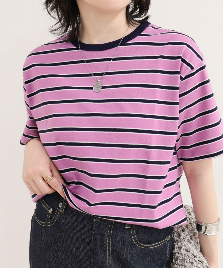 【汗ジミ軽減】ボーダーTシャツ
