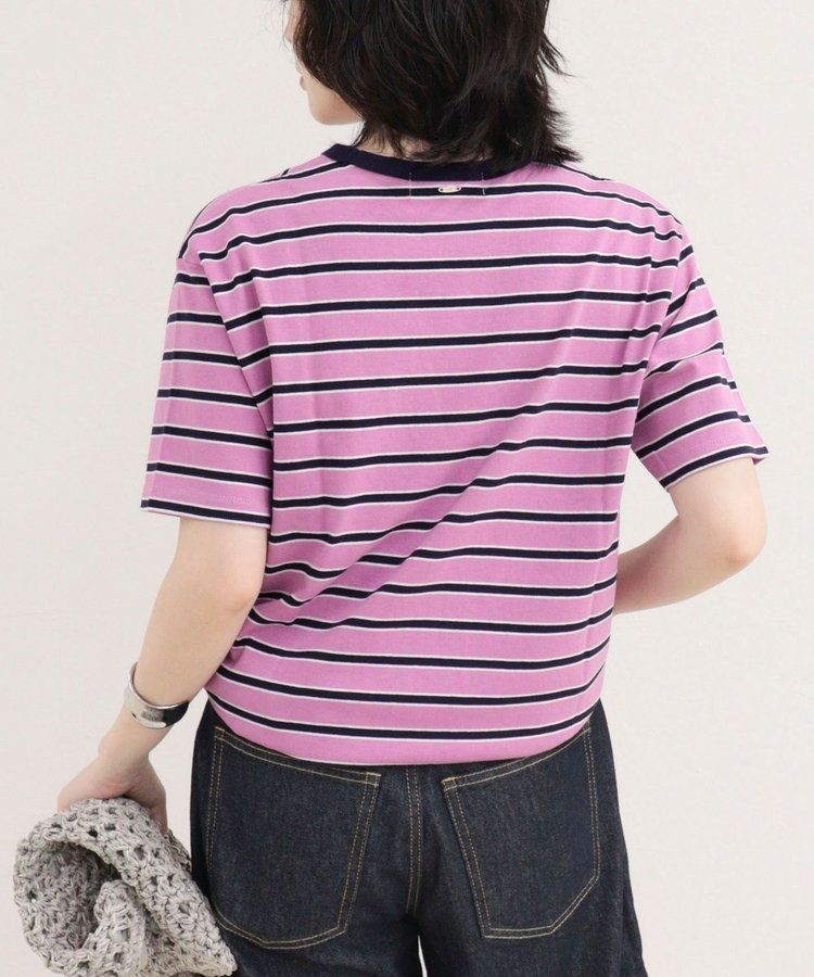 【汗ジミ軽減】ボーダーTシャツ