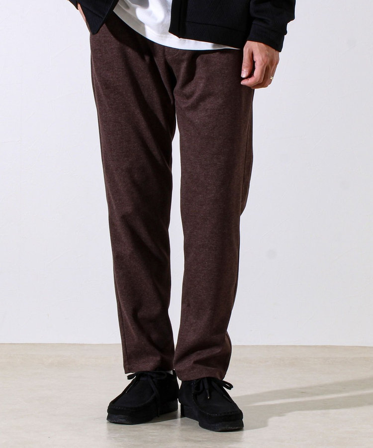 【Deep Shape】微起毛ストレッチ イージーパンツ