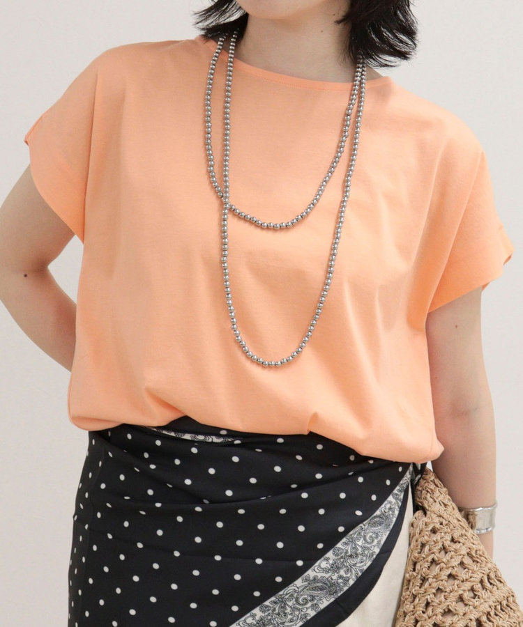 シルケットタックデザインTシャツ
