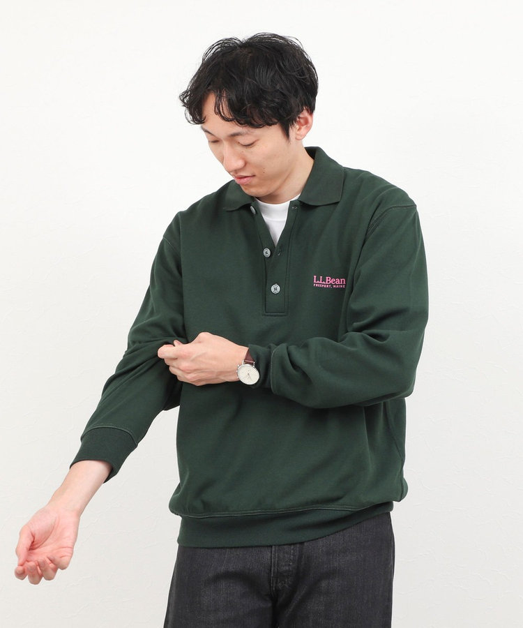 【L.L.Bean】Portage Polo Sweatshirt ポーテージ・ポロスウェットシャツ 26AW
