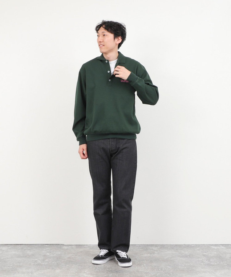 【L.L.Bean】Portage Polo Sweatshirt ポーテージ・ポロスウェットシャツ 26AW