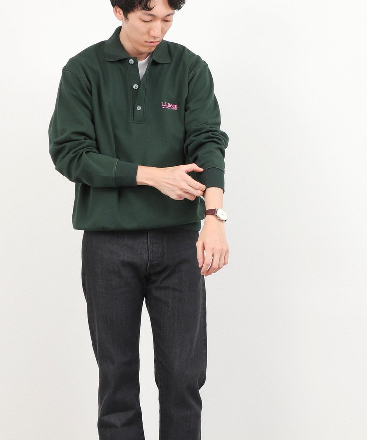 【L.L.Bean】Portage Polo Sweatshirt ポーテージ・ポロスウェットシャツ 26AW