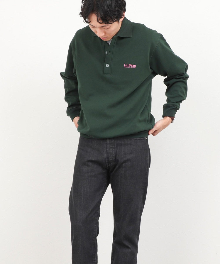 【L.L.Bean】Portage Polo Sweatshirt ポーテージ・ポロスウェットシャツ 26AW