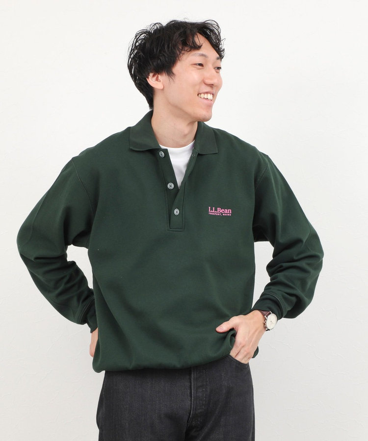 【L.L.Bean】Portage Polo Sweatshirt ポーテージ・ポロスウェットシャツ 26AW