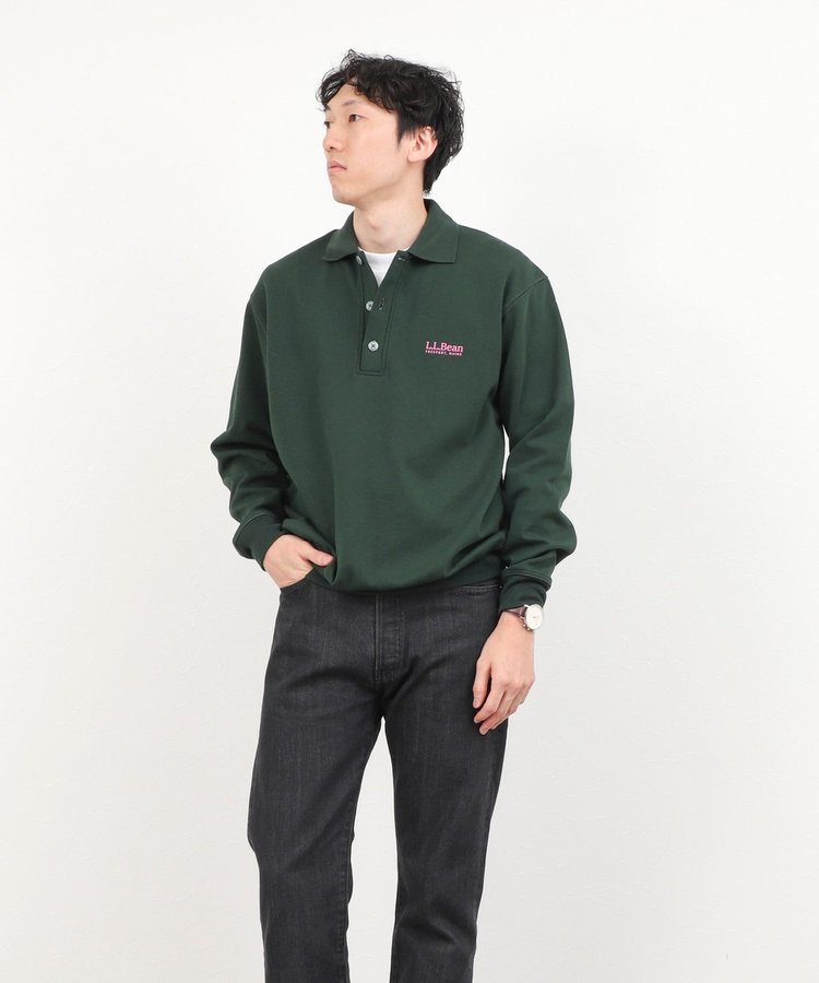 【L.L.Bean】Portage Polo Sweatshirt ポーテージ・ポロスウェットシャツ 26AW