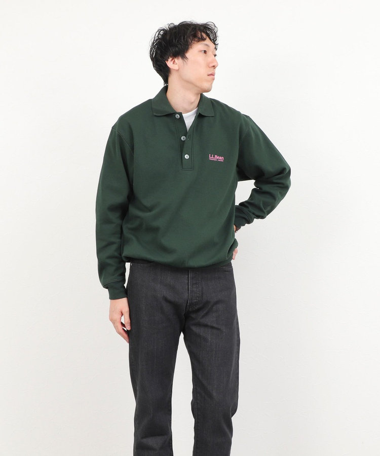 【L.L.Bean】Portage Polo Sweatshirt ポーテージ・ポロスウェットシャツ 26AW