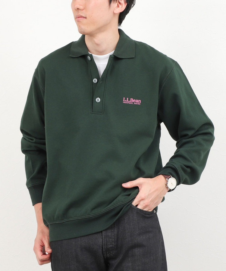 【L.L.Bean】Portage Polo Sweatshirt ポーテージ・ポロスウェットシャツ 26AW