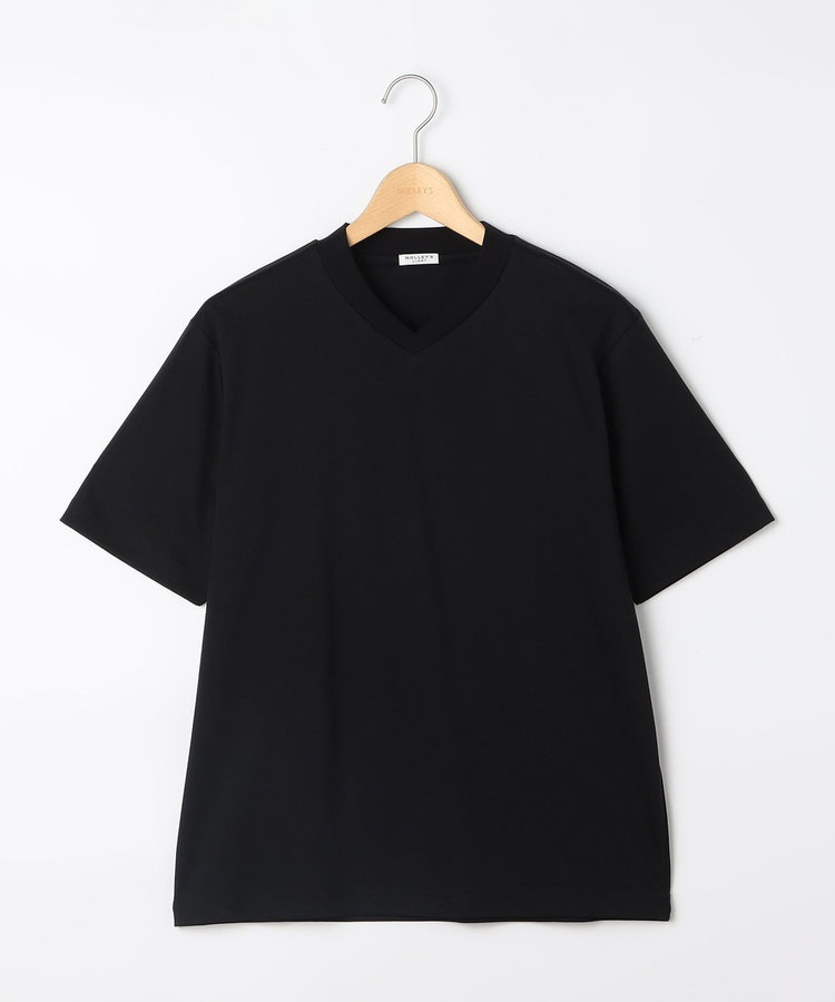 シルケットスムース　Vネック　JACKET-Tシャツ