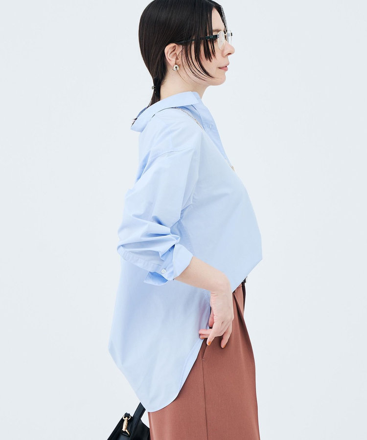 ウォッシャブルタイプライター2WAYシャツ