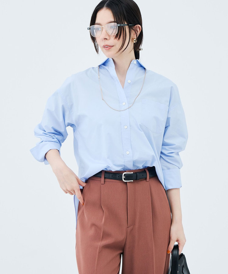 ウォッシャブルタイプライター2WAYシャツ