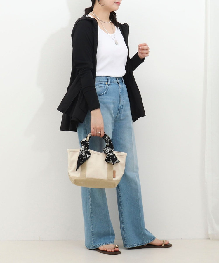 バンダナ付きキャンバストートバッグ