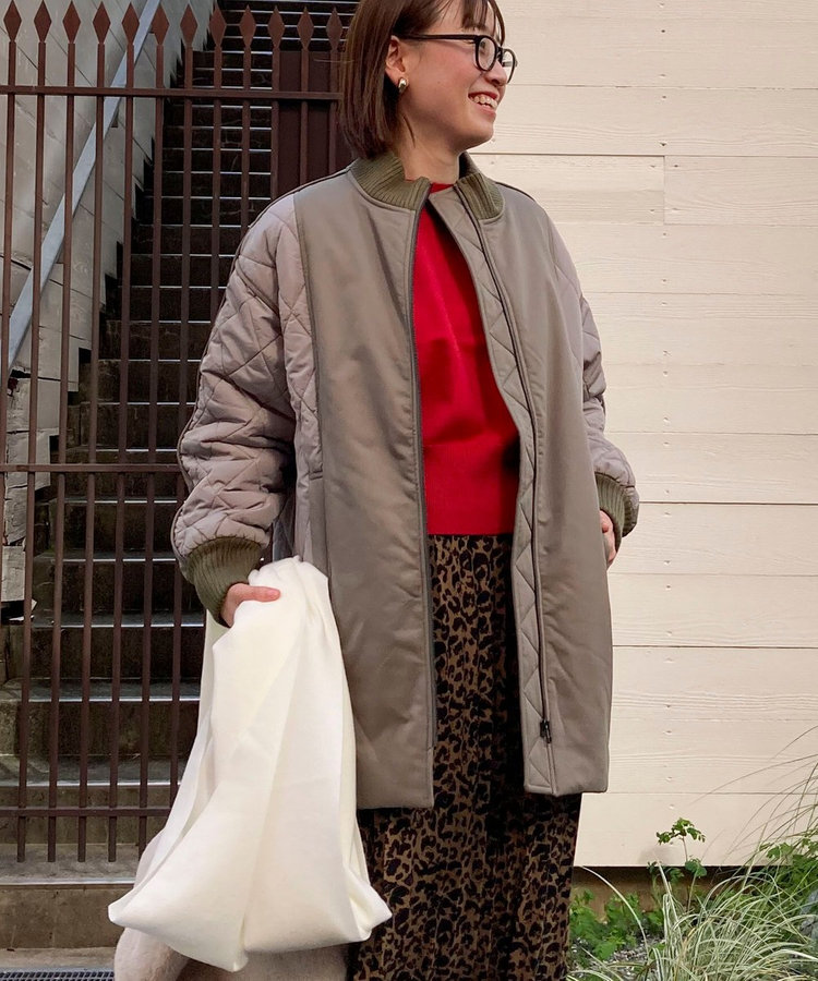 中綿ヨーク切替ミリタリーコート（5-0819-6-08-002）｜MICO COULIER