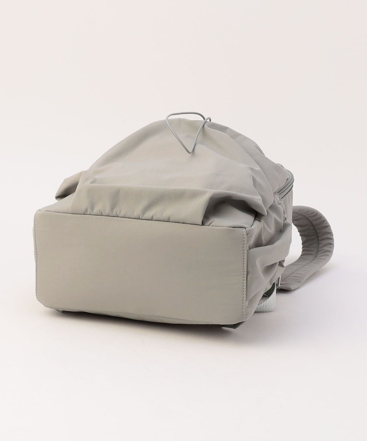 GATHERED NYLON BACKPACK