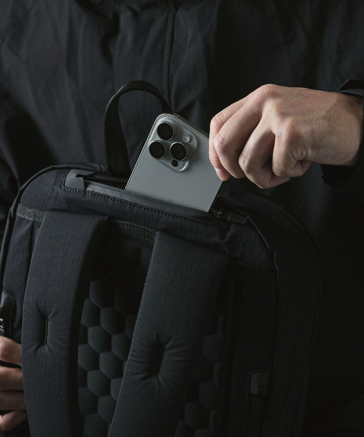 【WEXLEY/ウェクスレイ】STBP600 STEM V2 CRINKLE NYLON BLACK