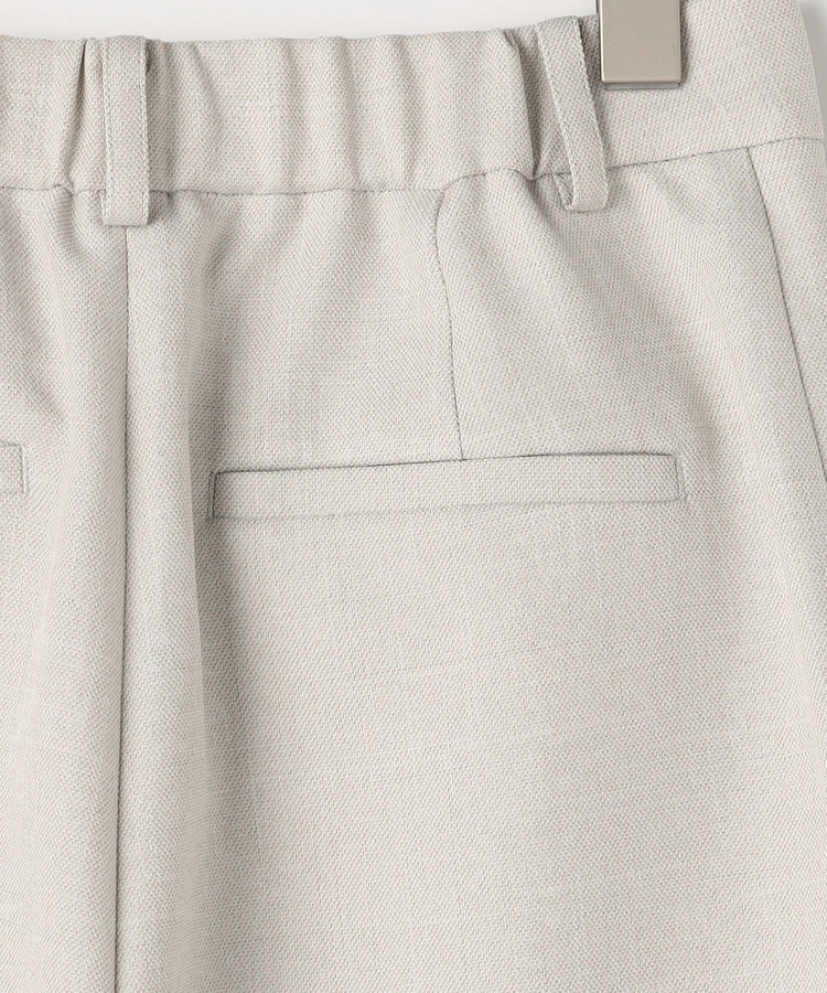 《セットアップ対応》ウォッシャブルシャーク愛されセミワイドパンツ