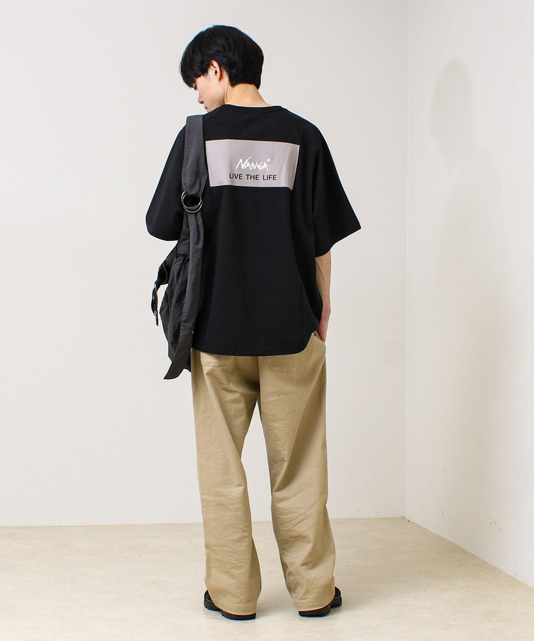 【NANGA×GLOSTER】別注2 Raglan Backprint Tee