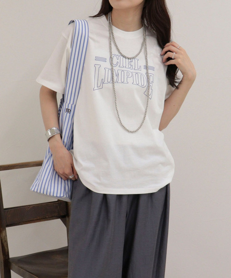 アウトラインロゴＴシャツ