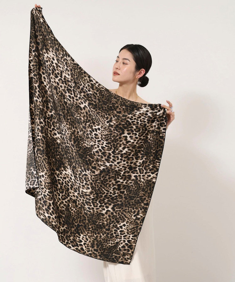 【grace grace/グラスグラス】レオパードストール